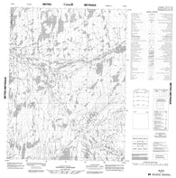 086M08 No Title Canadian topographic map, 1:50,000 scale