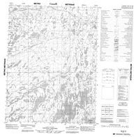 086M10 No Title Canadian topographic map, 1:50,000 scale