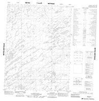 086M14 No Title Canadian topographic map, 1:50,000 scale