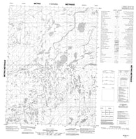 086M15 No Title Canadian topographic map, 1:50,000 scale