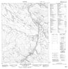 086N01 Rocky Defile Rapids Canadian topographic map, 1:50,000 scale