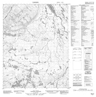 086N02 No Title Canadian topographic map, 1:50,000 scale