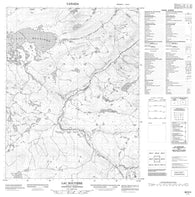 086N03 Lac Rouviere Canadian topographic map, 1:50,000 scale