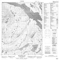 086N06 Mountain Lake Canadian topographic map, 1:50,000 scale