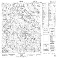 086N08 Tuktuvak Lake Canadian topographic map, 1:50,000 scale