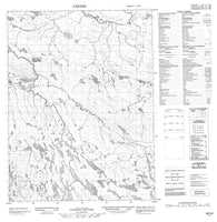 086N09 No Title Canadian topographic map, 1:50,000 scale