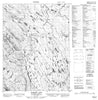 086N10 Bornite Lake Canadian topographic map, 1:50,000 scale