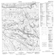 086O04 No Title Canadian topographic map, 1:50,000 scale