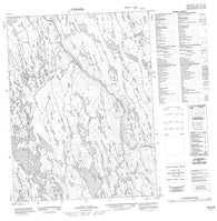 086O08 No Title Canadian topographic map, 1:50,000 scale