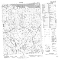 086O09 No Title Canadian topographic map, 1:50,000 scale