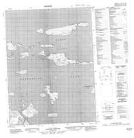 086O16 No Title Canadian topographic map, 1:50,000 scale