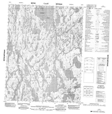 086P03 No Title Canadian topographic map, 1:50,000 scale