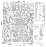 086P06 No Title Canadian topographic map, 1:50,000 scale