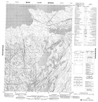 086P09 No Title Canadian topographic map, 1:50,000 scale