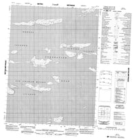 086P13 No Title Canadian topographic map, 1:50,000 scale