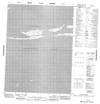 086P14 No Title Canadian topographic map, 1:50,000 scale