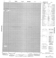 086P16 No Title Canadian topographic map, 1:50,000 scale