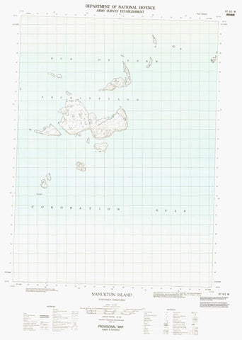 087A01W Nanukton Island Canadian topographic map, 1:50,000 scale