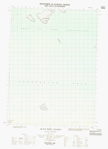 087A02E Black Berry Islands Canadian topographic map, 1:50,000 scale