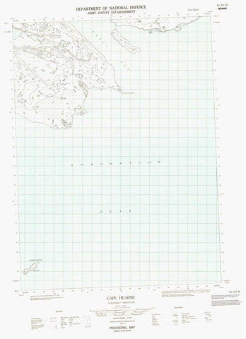 087A03W Cape Hearne Canadian topographic map, 1:50,000 scale