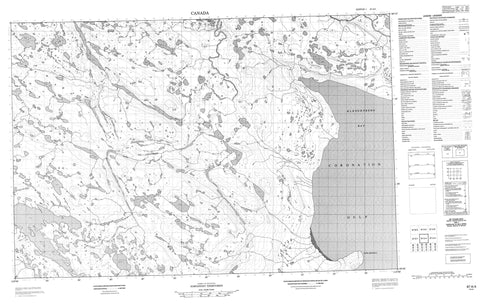 087A04 No Title Canadian topographic map, 1:50,000 scale