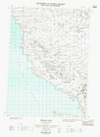 087A10E Dickens Point Canadian topographic map, 1:50,000 scale