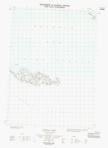 087A10W Dickens Point Canadian topographic map, 1:50,000 scale