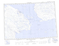 087A Cape Krusenstern Canadian topographic map, 1:250,000 scale