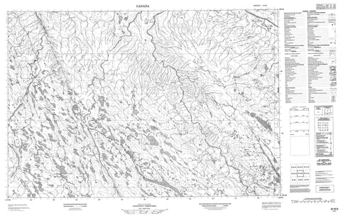 087B09 No Title Canadian topographic map, 1:50,000 scale