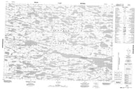 087D01 No Title Canadian topographic map, 1:50,000 scale