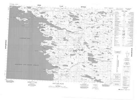 087D02 Knut Lang Island Canadian topographic map, 1:50,000 scale