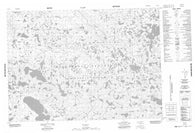 087D12 No Title Canadian topographic map, 1:50,000 scale
