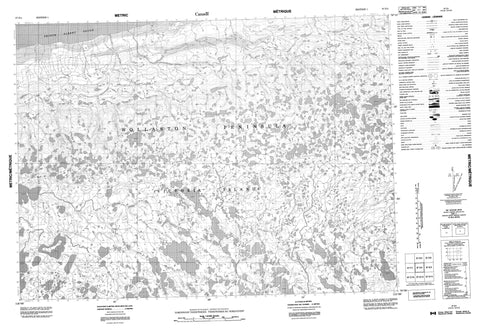 087E04 No Title Canadian topographic map, 1:50,000 scale