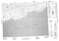 087E11 No Title Canadian topographic map, 1:50,000 scale