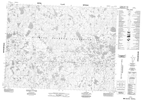 087E15 No Title Canadian topographic map, 1:50,000 scale