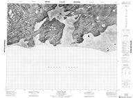 087G07 Boot Inlet Canadian topographic map, 1:50,000 scale