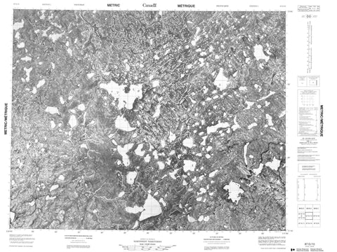 087G15 No Title Canadian topographic map, 1:50,000 scale