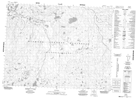 087H02 No Title Canadian topographic map, 1:50,000 scale