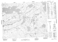 087H06 No Title Canadian topographic map, 1:50,000 scale