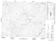 087H09 No Title Canadian topographic map, 1:50,000 scale