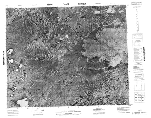 088A05 No Title Canadian topographic map, 1:50,000 scale