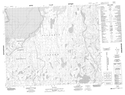 088A06 No Title Canadian topographic map, 1:50,000 scale