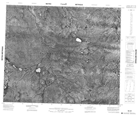 088A09 No Title Canadian topographic map, 1:50,000 scale