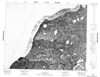 088B03 No Title Canadian topographic map, 1:50,000 scale