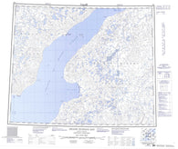 088B Deans Dundas Bay Canadian topographic map, 1:250,000 scale
