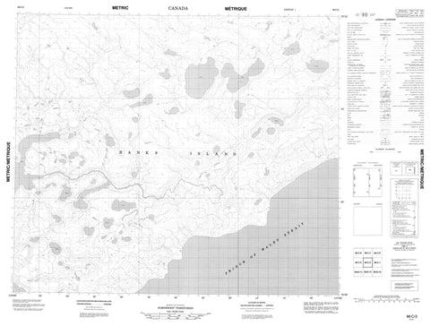 088C02 No Title Canadian topographic map, 1:50,000 scale