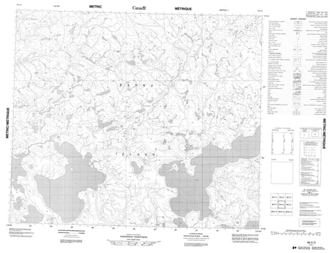 088C03 No Title Canadian topographic map, 1:50,000 scale