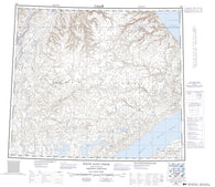 088C White Sand Creek Canadian topographic map, 1:250,000 scale