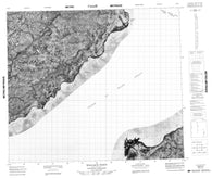 088D05 Wallace Point Canadian topographic map, 1:50,000 scale