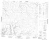 088E10 Mount Hamelin Canadian topographic map, 1:50,000 scale